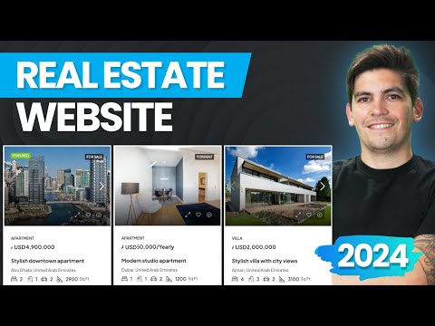 How To Make A Real Estate Website with WordPress 2024 🏘️ [Video]