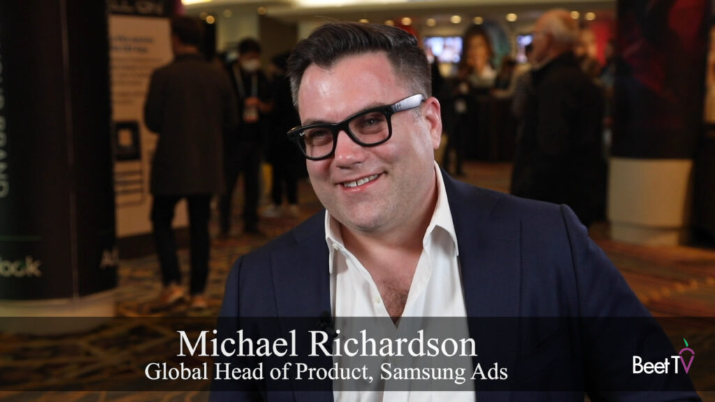Samsung Ads Richardson Says CTV Ads Offer Performance & Popularity  Beet.TV [Video]
