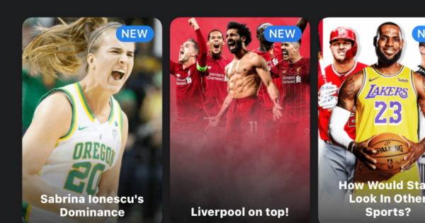 ESPN Adds a New Stories Format to Its App [Video]