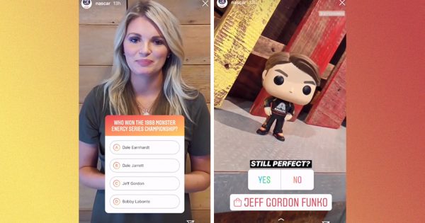 Nascar Used Instagrams Shopping Sticker to Drive Its New Line of Funko Pop Figurines [Video]