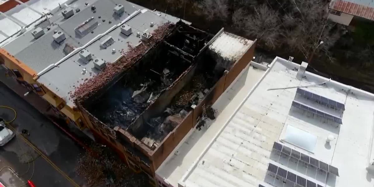 DRONE: Bisbee shops destroyed in late-night fire on historic Main Street [Video]