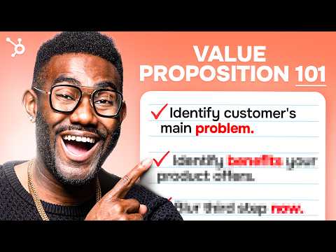 How To Create a Value Proposition in 2024 (FREE Template) [Video]