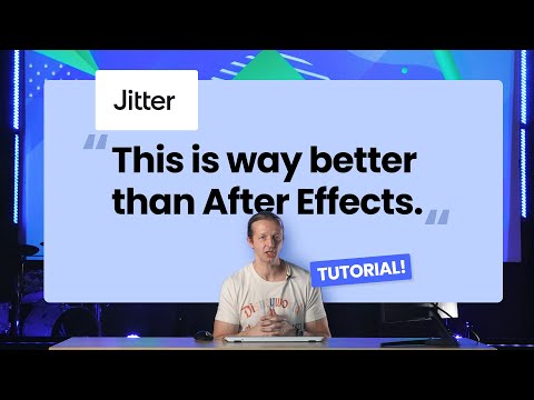 Jitter. A SUPER FAST UI/UX Animation Tool! [Video]