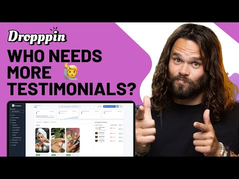 Collect REAL Testimonials for Your Brand with Dropppin [Video]
