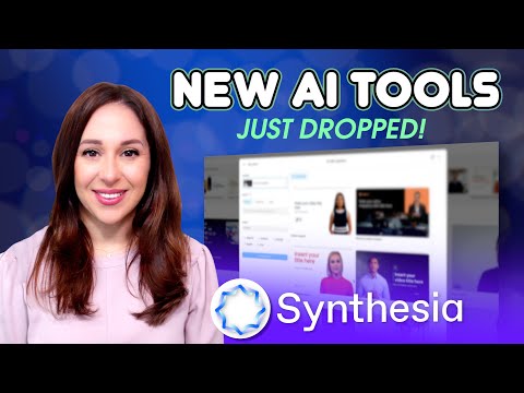 Synthesia AI Review- New Features Just Added! | Not Sponsored [Video]
