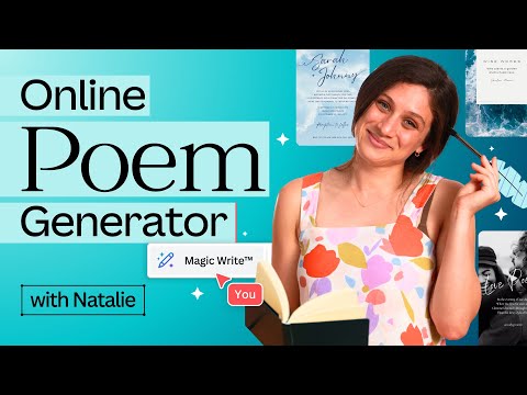 Craft Stunning DIY Poems with Canva’s Magic Write™ [Video]