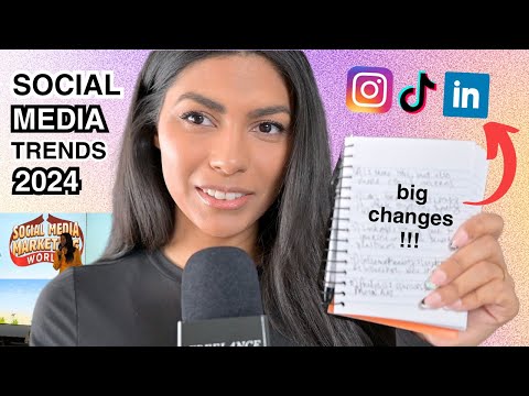 Biggest Trends for Social Media Marketing in 2024 (According to Social Media Managers) [Video]