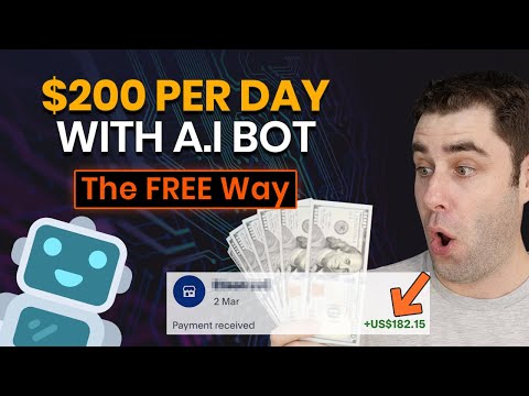 FREE Way To Make Money Online With A.I For Beginners In 2024! ($200/Day) [Video]