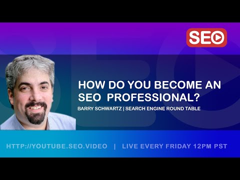 How to become an SEO Professional – Barry Schwatz [Video]