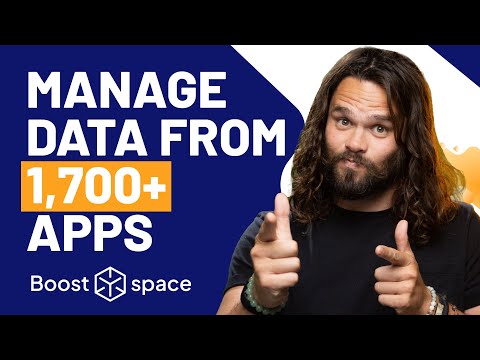 Manage Data From 1,700+ Apps in One Place | Boost.space [Video]