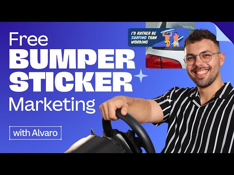 Bumper Sticker Design: Master Marketing & Boost Your Brand! [Video]
