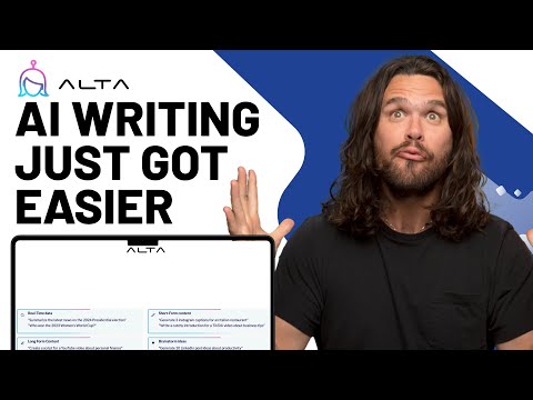 Generate Content with Pre-written AI Prompts | Alta [Video]