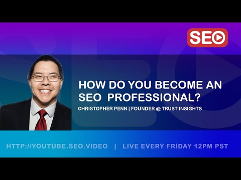 How to become an SEO Professional – Cristopher Penn [Video]
