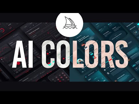 Midjourney AI is Crazy Good at UI/UX Color Schemes [Video]