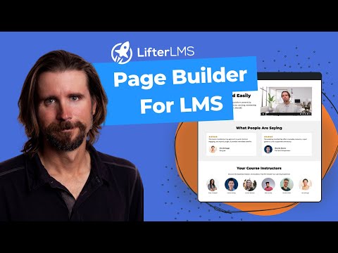 Best Page Builder For LMS Websites Called Aircraft By LifterLMS [Video]