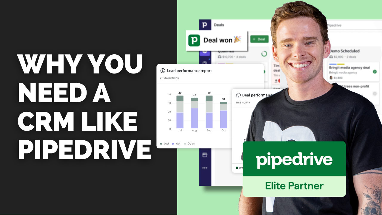 Why you need a CRM like Pipedrive [VIDEO]