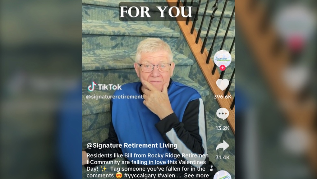 Calgary senior goes viral on retirement home Tik Tok page [Video]