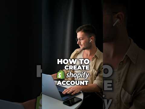 How to create a Shopify account in seconds [Video]