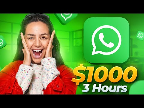 How To Make Money On WhatsApp (3 Hour Challenge) [Video]