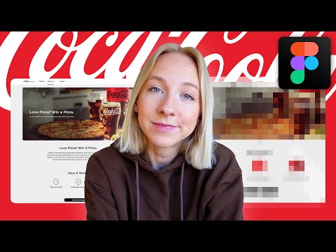 Re-designing Coca-Cola’s Website in Figma [Video]