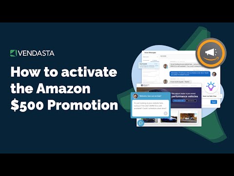 How to Activate the Amazon $500 Promotion | Vendasta Tutorial [Video]