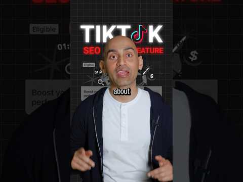 New TikTok SEO feature you need to know about ASAP! [Video]