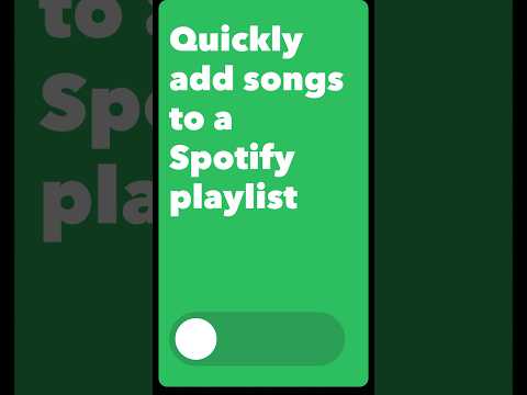 Quickly add songs to a Spotify playlist with the note widget 🎶 [Video]