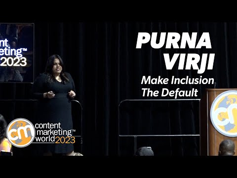 #CMWorld 2023 – Make Inclusion The Default | Purna Virji [Video]