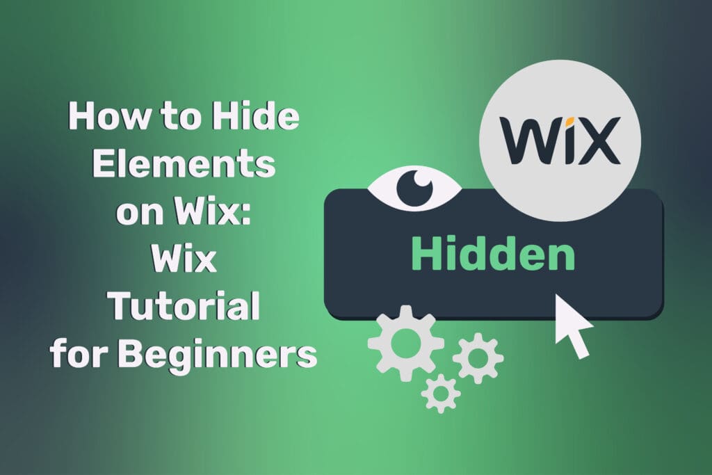 How to Hide Elements on Wix | Wix Tutorial for Beginners [Video]