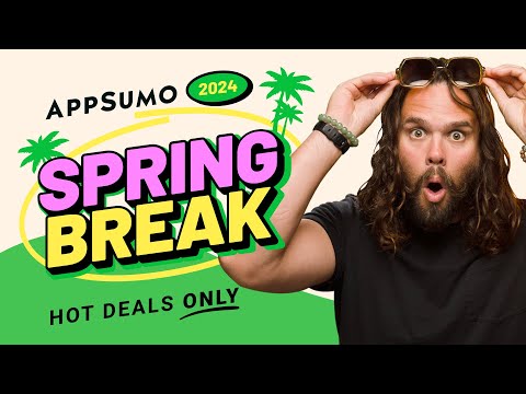 Hot Deals Only! Spring Break 2024 | AppSumo [Video]