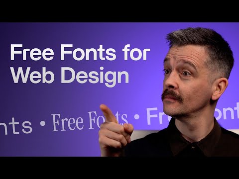 The only 6 fonts web designers need (and they’re free!) [Video]