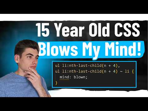 This Ancient CSS Feature Is Incredibly Useful [Video]