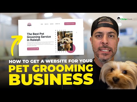 Pet Grooming Websites | Web Design For Dog Groomers | Pet Grooming Websites Designs [Video]