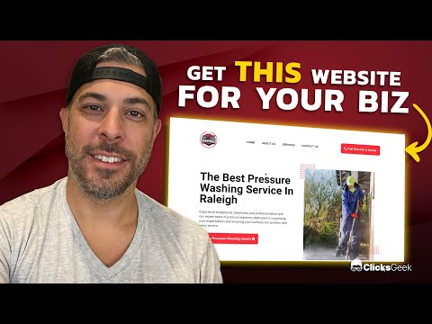 Power Washing Websites | Pressure Washing Website Design | Websites For Exterior Cleaning Companies [Video]