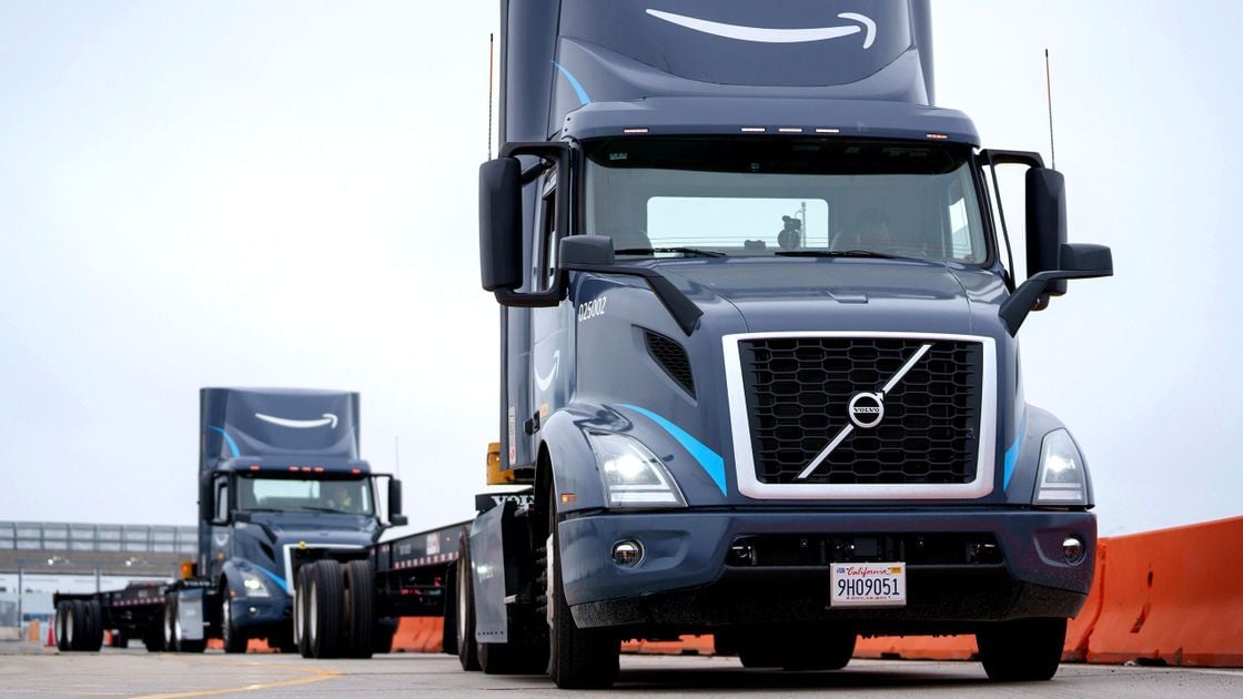 Amazon Building Electric-Truck Fleet in Southern California - Fuel Smarts [Video]