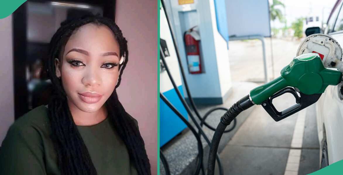 “I Bought 3 Litres”: Nigerian Lady Shares Amount She Bought Fuel on Black Market, Cries out [Video]