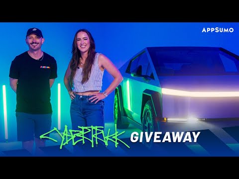 Win A Tesla Cybertruck! | AppSumo Giveaway: Sumo Day 2024 [Video]