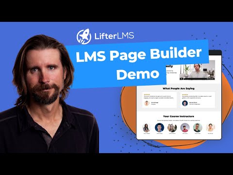 New LMS Page Builder Demo: Aircraft by LifterLMS [Video]