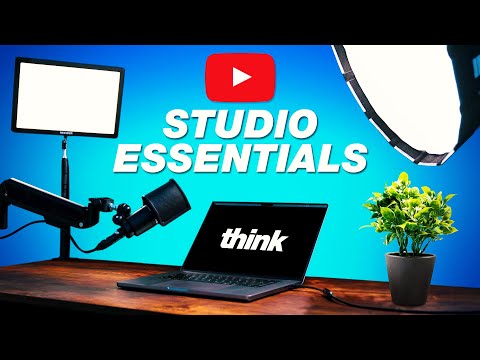 10 Essentials Every YouTube Studio Needs! [Video]