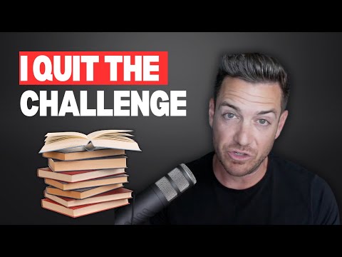 I’m quitting the 52 book challenge (here’s why) [Video]