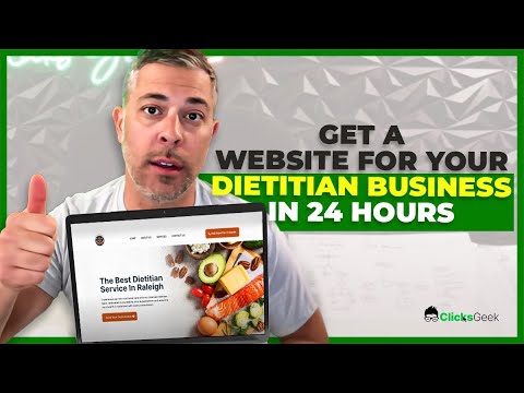 Dietitian Website Design | Dietitian Websites | Dietician Marketing [Video]