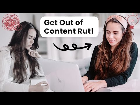 Stuck In Content Rut? 5 Hacks to Spark Fresh Content Ideas & Regain Your Creativity! [Video]