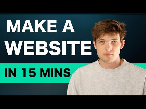How to Make A Website in 15 Minutes Using Squarespace – 2024 Tutorial (Step by Step) [Video]