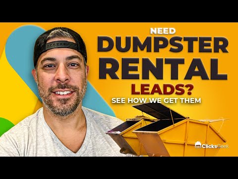 Dumpster Rental Advertising | Dumpster Rental Marketing | Dumpster Rental Leads [Video]