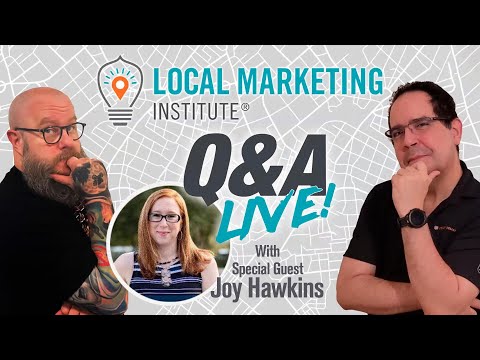 Local SEO and Marketing Q&A Session with Special Guest Joy Hawkins June 21, 2024 [Video]