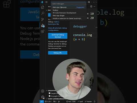 How To Debug In VSCode In 1 Minute [Video]