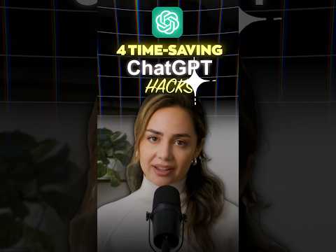 4 Time-saving ChatGPT hacks [Video]