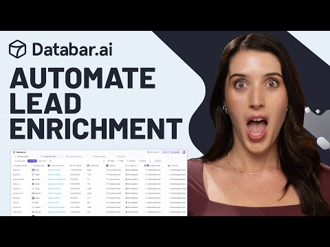 Automate Lead Enrichment and Prospecting with Databar [Video]