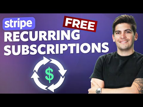 How To Setup Stripe Recurring Payments (FREE) [Video]