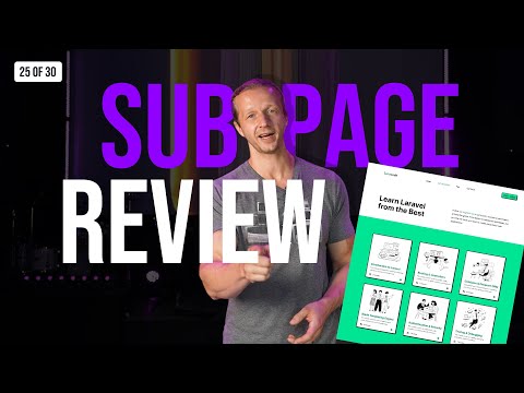 Who Designed the BEST Sub Page for this Layout? [Video]